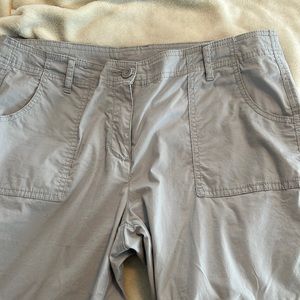 Lightweight pants that can be rolled into capris.